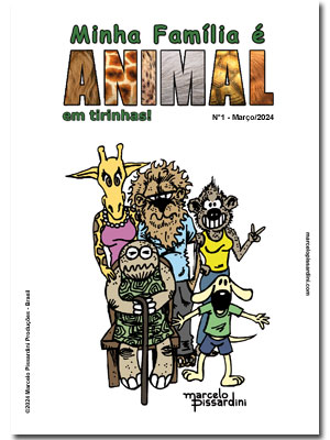 Minha Família é Animal em Tirinhas 01